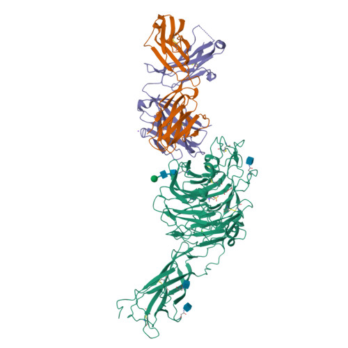 RCSB PDB - 4IRZ: Crystal structure of A4b7 headpiece