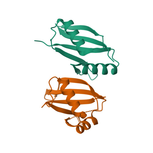 RCSB PDB - 4MJS: crystal structure of a PB1 complex