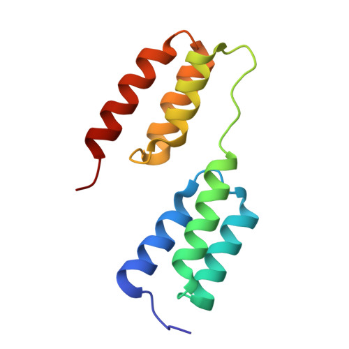 RCSB PDB 4NPF High Resolution Structure Of Two Tandem B Domains Of