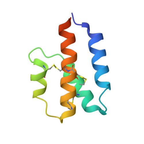 RCSB PDB - 4P3A: Crystal structure of the mouse C5a anaphylatoxin