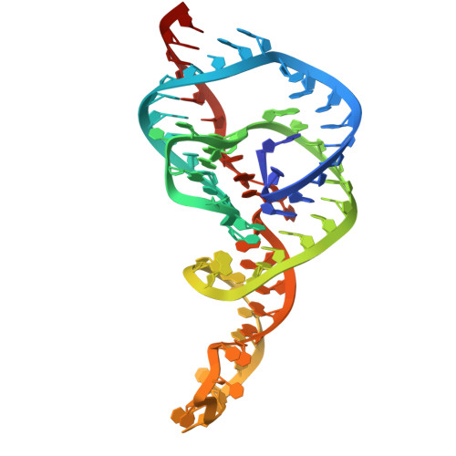 RCSB PDB - 4PRF: A Second Look at the HDV Ribozyme Structure and Dynamics.