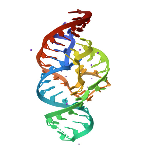 RCSB PDB - 4RGF: Crystal Structure Of The In-line Aligned Env22 Twister ...