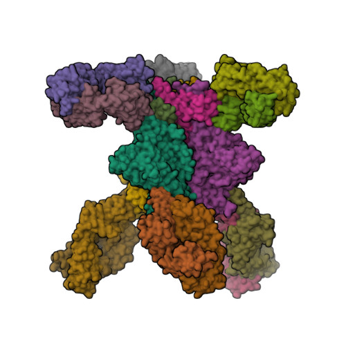 miljø Articulation skildpadde RCSB PDB - 4TVP: Crystal Structure of the HIV-1 BG505 SOSIP.664 Env Trimer  Ectodomain, Comprising Atomic-Level Definition of Pre-Fusion gp120 and  gp41, in Complex with Human Antibodies PGT122 and 35O22