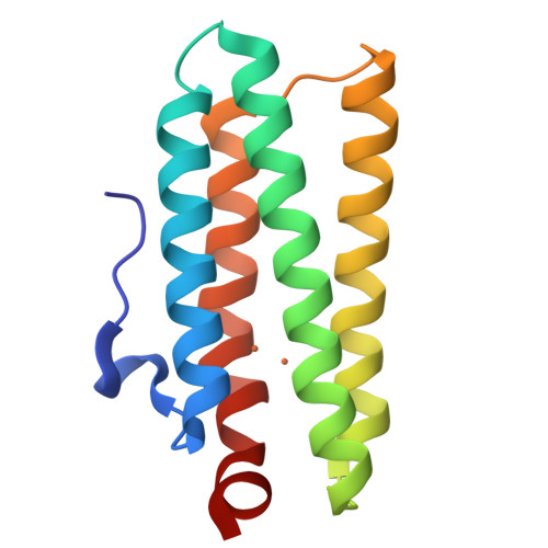 RCSB PDB - 4XPX: Crystal structure of hemerythrin:wild-type