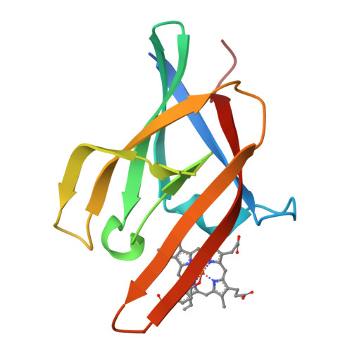 RCSB PDB - 4YMP: Crystal structure of the Bacillus anthracis Hal NEAT ...