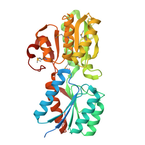 RCSB PDB - 4YV7: CRYSTAL STRUCTURE OF AN ABC TRANSPORTER SOLUTE BINDING ...