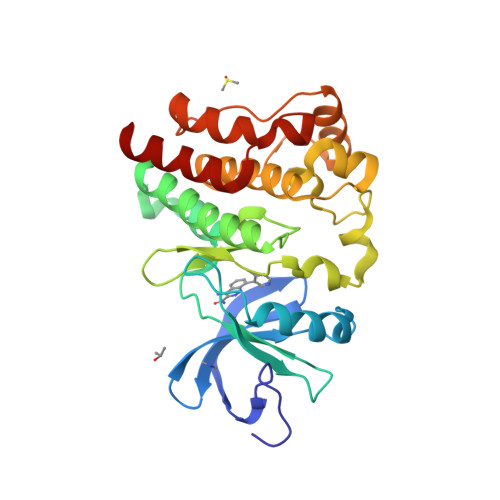 RCSB PDB - 4ZLZ: Crystal Structure of Bruton's Tyrosine Kinase in 