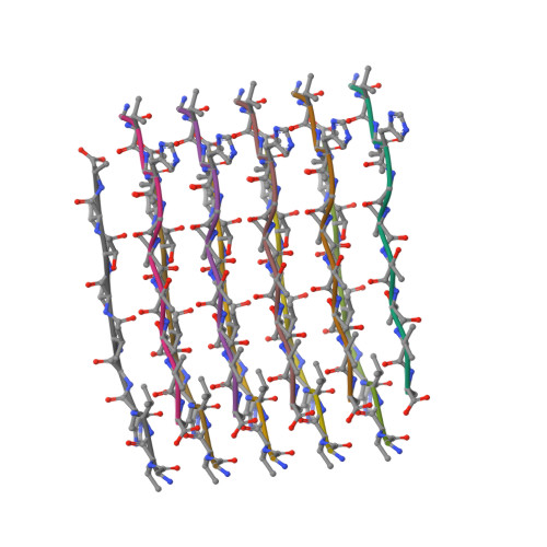 RCSB PDB - 4ZNN: MicroED structure of the segment, GVVHGVTTVA 