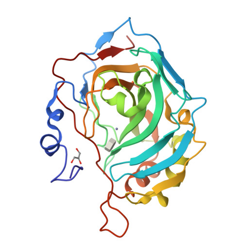 RCSB PDB - 4ZX0: Human Carbonic Anhydrase II in complex with a