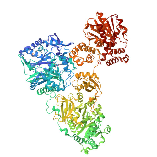 あおページ RCSB PDB - 4ZXH: Crystal Structure of holo-AB3403 a four domain
