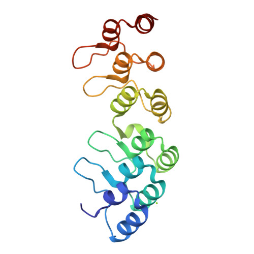 RCSB PDB - 5AAR: Structure Of The Ankyrin Domain Of An Arabidopsis ...