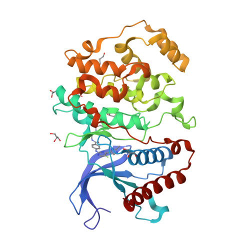 RCSB PDB - 5BYZ: ERK5 in complex with small molecule