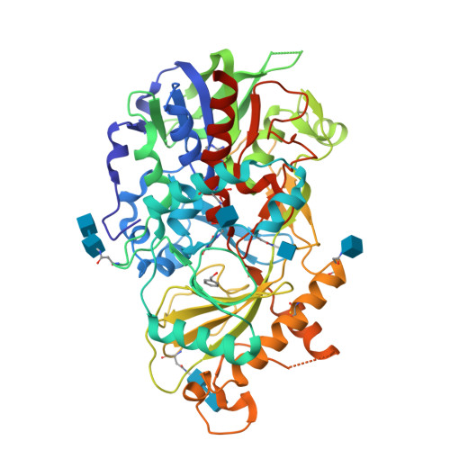 RCSB PDB - 5EB5: The crystal structure of almond HNL, PaHNL5 V317A, in ...