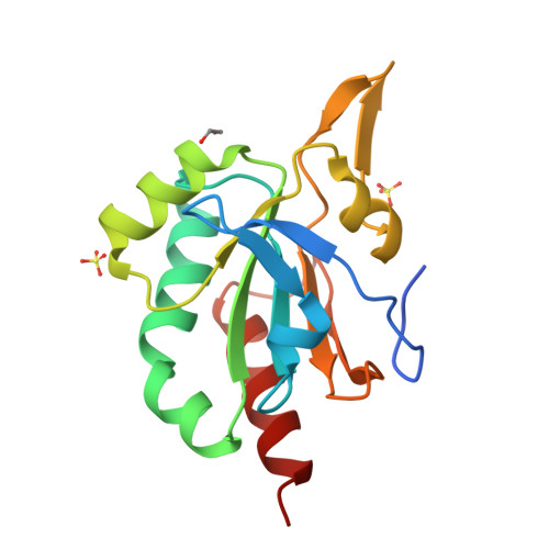 RCSB PDB - 5EPF: Crystal structure of Peroxidoxin BcpB from ...