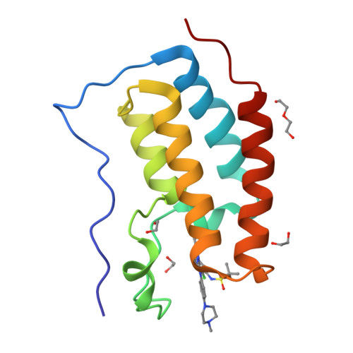 RCSB PDB - 5F60: Crystal structure of the first bromodomain of human ...