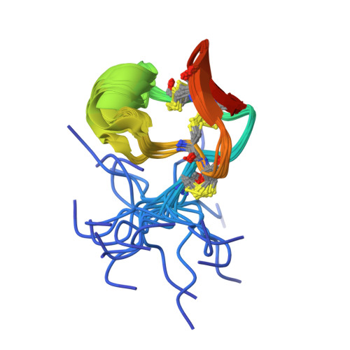 RCSB PDB - 5FZX: High resolution solution NMR structure of the