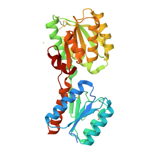 RCSB PDB - 5HSG: Crystal structure of an ABC transporter Solute Binding ...