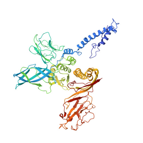 EMD-8064 (RSCB PDB 5HX2) T4 baseplate protein has similar