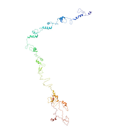 EMD-8064 (RSCB PDB 5HX2) T4 baseplate protein has similar