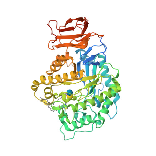 RCSB PDB - 5J14: Crystal structure of endoglycoceramidase I from  Rhodococ-cus equi in complex with GM3