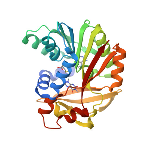 RCSB PDB - 5JDY: Crystal structure of Burkholderia glumae ToxA Y7F ...