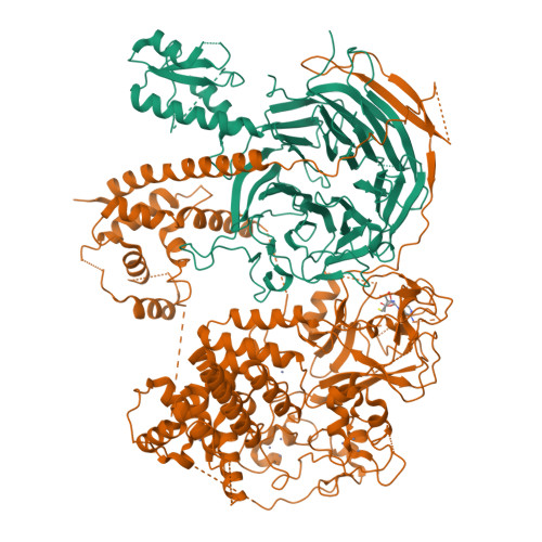 RCSB PDB - 5KJI: Crystal structure of an active polycomb repressive ...