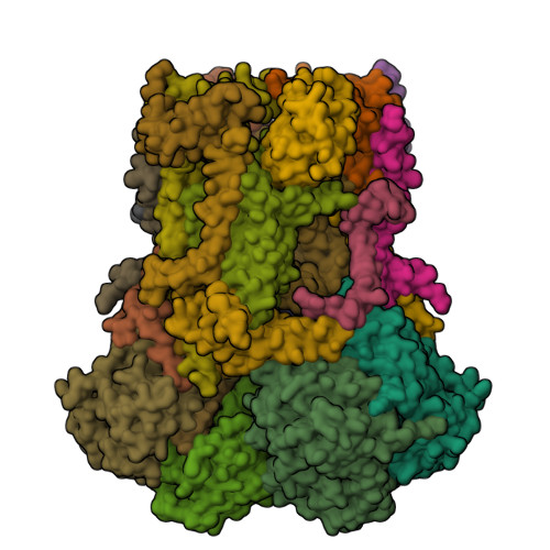 RCSB PDB - 5KLV: Structure Of Bos Taurus Cytochrome Bc1 With Fenamidone ...