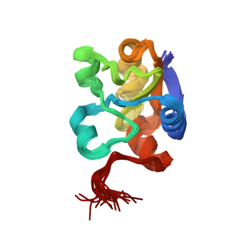 RCSB PDB - 5LAO: S-nitrosylated 3D NMR structure of the 