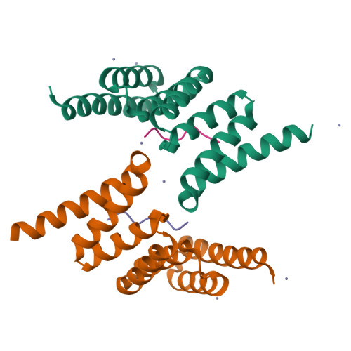 RCSB PDB - 5LYN: Structure of the Tpr Domain of Sgt2 in complex with ...