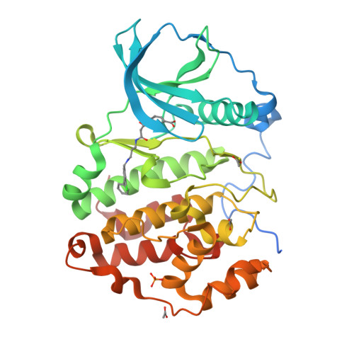 RCSB PDB - 5MO8: Crystal Structure Of CK2alpha With N-(3-(((2-chloro-[1 ...