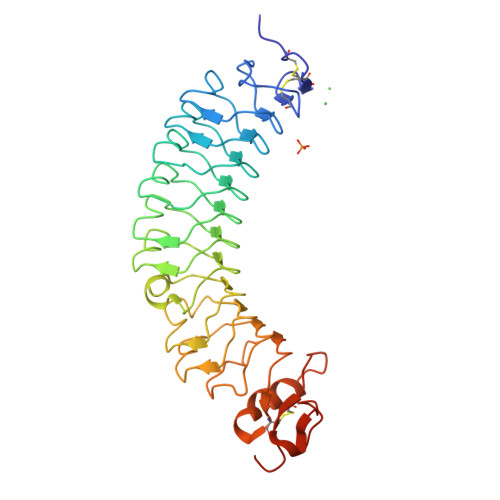 Rcsb Pdb Mx Crystal Structure Of Human Chondroadherin