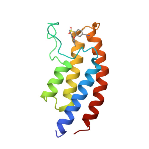 RCSB PDB - 5MYG: Crystal structure of the bromodomain of human BRPF1 in ...