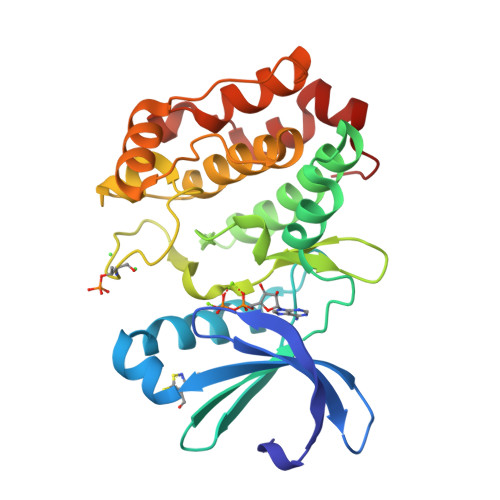 RCSB PDB - 5ORV: Crystal structure of Aurora-A kinase in complex with ...