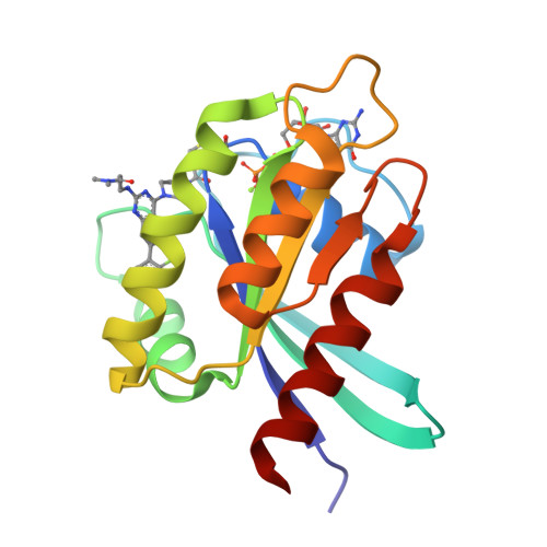 RCSB PDB - 5V9L: KRAS G12C in bound to quinazoline based switch II ...