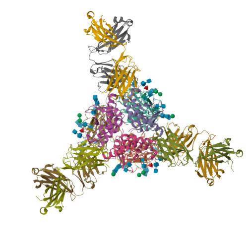 RCSB PDB - 5VK2: Structural Basis For Antibody-mediated Neutralization ...