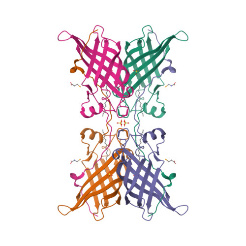 RCSB PDB - 5W32: Crystal structure of mutant CJ YCEI protein (CJ-N48C ...