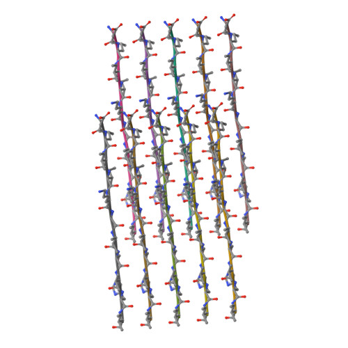 RCSB PDB - 5W52: MicroED structure of the segment, DLIIKGISVHI, from