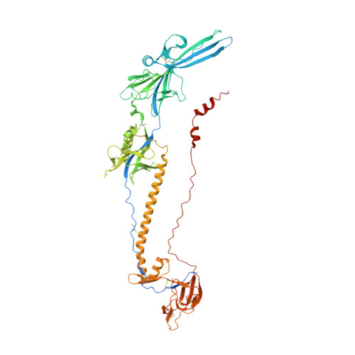 RCSB PDB - 5YS6: Structure of the ectodomain of pseudorabies virus ...