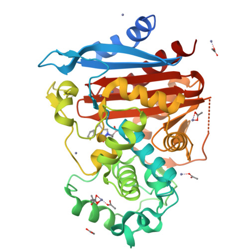 mocorin 様確認用 RCSB PDB - 5ZYB: Crystal structure of MOX-1 complexed with a