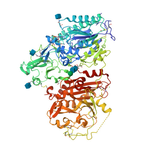 RCSB PDB - 6AEK: Crystal structure of ENPP1 in complex with pApG