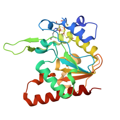 RCSB PDB - 6AJS: H109S mutant form of Uracil DNA glycosylase X.