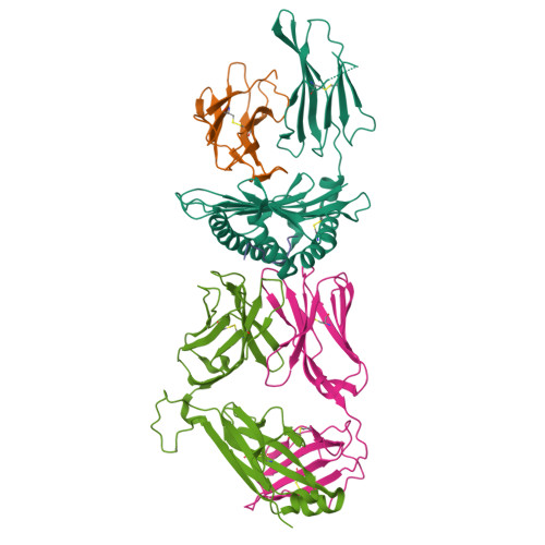 RCSB PDB - 6AMU: Crystal structure of DMF5 TCR bound to HLA-A2
