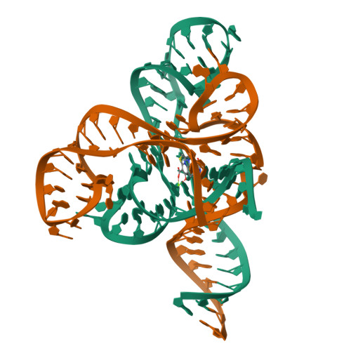 RCSB PDB - 6BFB: Crystal Structure Of A F. Nucleatum FMN Riboswitch ...