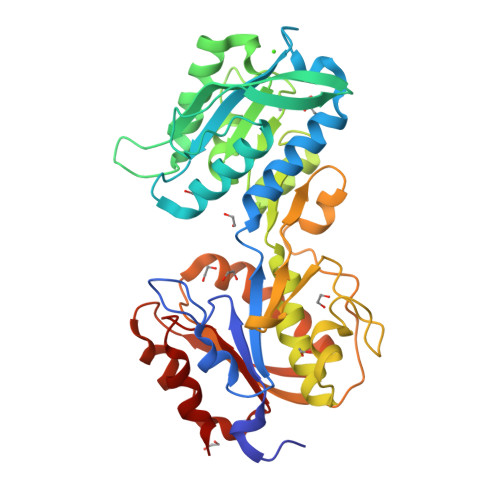 RCSB PDB - 6BGD: The crystal structure of the W145A variant of