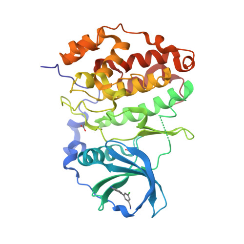 RCSB PDB - 6GIH: Crystal Structure Of CK2alpha With CAM187 Bound