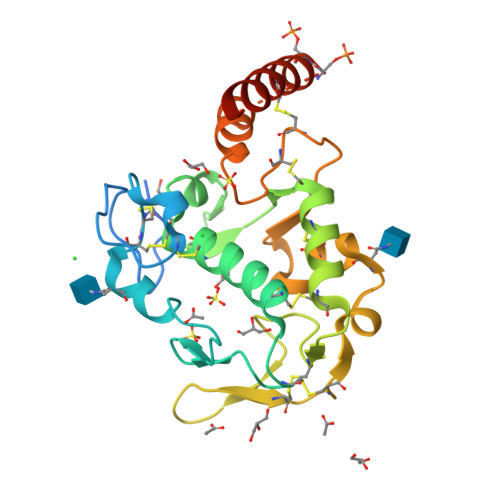 Riboflavin-binding protein structure
