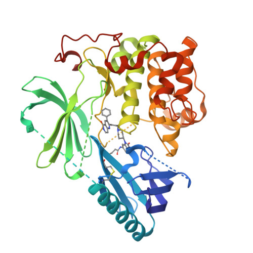 RCSB PDB - 6HHF: Crystal Structure of AKT1 in Complex with Covalent ...