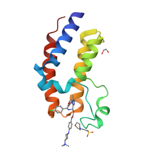 RCSB PDB - 6I81: Crystal Structure of the second bromodomain of BRD2 in ...