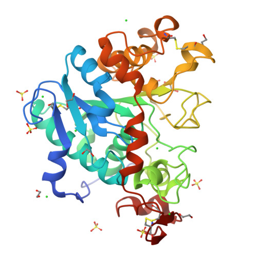 RCSB PDB - 6J1P: Crystal Structure Of Candida Antarctica Lipase B ...