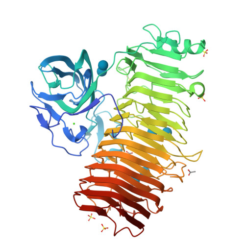 RCSB PDB - 6K0S: Catalytic domain of GH87 alpha-1,3-glucanase D1069A in ...